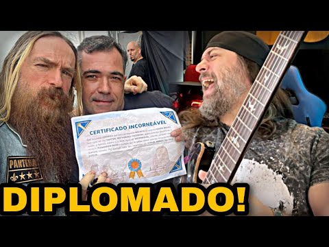 ZAKK WYLDE com o DIPLOMA DE INCORNEÁVEL!!!