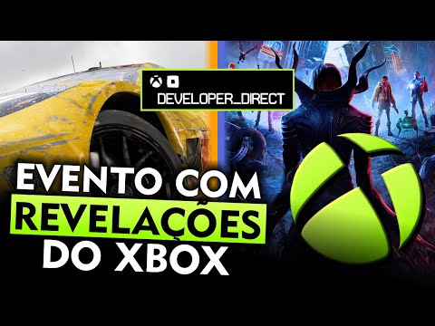 XBOX & BETHESDA DEVELOPER DIRECT – EVENTO com as ÚLTIMAS NOVIDADES do XBOX em PORTUGUÊS do BRASIL!