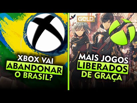 XBOX ABANDONANDO o BRASIL e MAIS JOGOS LIBERADOS de GRAÇA no XBOX ONE e XBOX SERIES com LIVE GOLD!