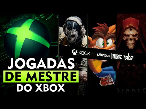 BOMBA! JOGADAS de MESTRE da MICROSOFT na aquisição ACTIVISION BLIZZARD!