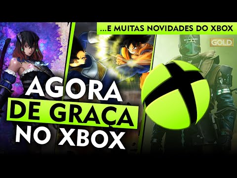 DE GRAÇA! JOGOS LIBERADOS AGORA no XBOX e MAIS NOVIDADES IMPERDÍVEIS de ÚLTIMA HORA!