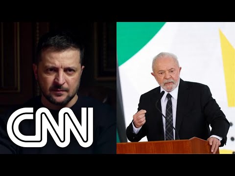 Zelensky diz que convidou Lula para visitar a Ucrânia | CNN PRIMETIME