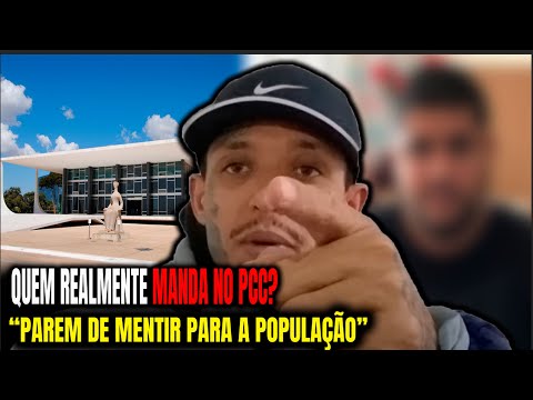 “FALEM A VERDADE PARA A POPULAÇÃO”. Ex P.C.C fala a VERDADE.