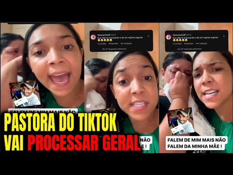 Pastora do Tikt0k se revoltou e vai processar geral.