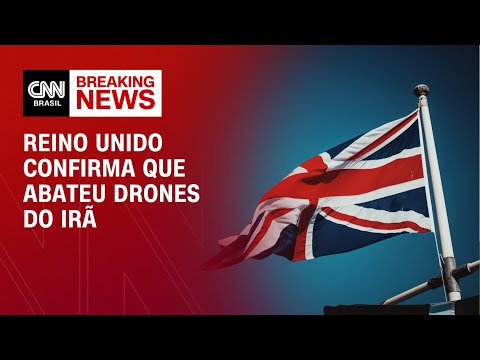 Reino Unido confirma que abateu drones do Irã | BREAKING NEWS