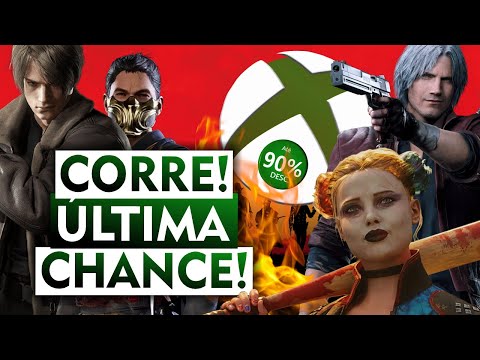 TÁ ACABANDO! OFERTAS IMPERDÍVEIS no XBOX chegando ao FIM! SELEÇÃO ESPECIAL!