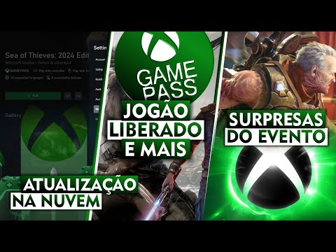 CARAMBA! ÓTIMA ATUALIZAÇÃO na NUVEM do XBOX e MAIS UM JOGÃO LIBERADO no GAME PASS!