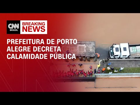 Prefeitura de Porto Alegre decreta calamidade pública | CNN PRIME TIME