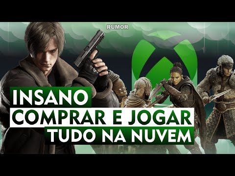 URGENTE! Jogos COMPRADOS na NUVEM do XBOX! Parece que TÁ CHEGANDO A HORA!