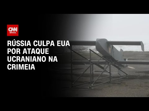 Rússia culpa EUA por ataque ucraniano na Crimeia | CNN NOVO DIA