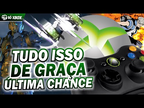 ÚLTIMA CHANCE! PEGUE DE GRAÇA AGORA TODOS esses JOGOS de XBOX 360!