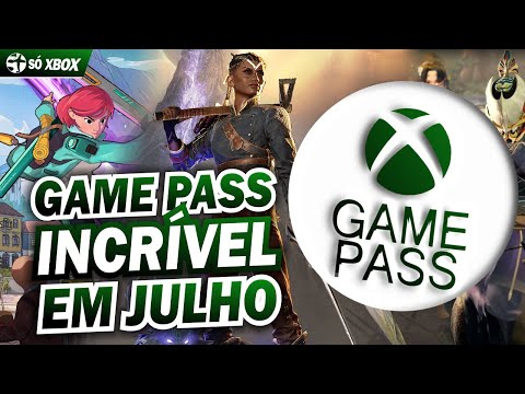 INCRÍVEL! XBOX GAME PASS GIGANTE e MAIS JOGOS CONFIRMADOS pra JULHO!