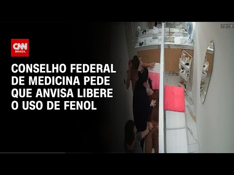 Conselho Federal de Medicina pede que Anvisa libere o uso de fenol | CNN NOVO DIA