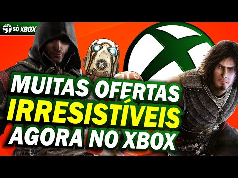 IMPERDÍVEIS esses OFERTAS LIBERADAS AGORA no XBOX! JOGOS INCRÍVEIS e BARATOS DEMAIS!