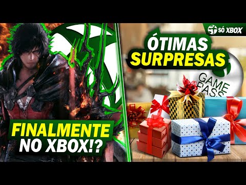 NÃO PERCA! PRESENTÃO no XBOX GAME PASS e FINAL FANTASY 16 pode CHEGAR ao XBOX!