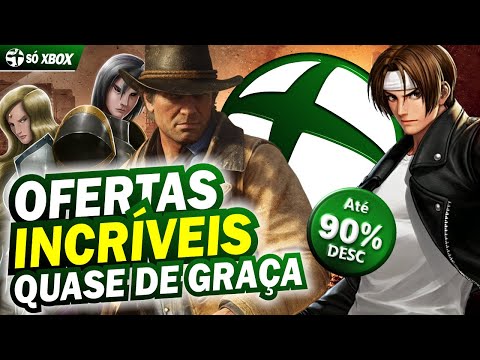 OFERTAS DEVASTADORAS LIBERADAS no XBOX! Uma PORRADA de jogos quase DE GRAÇA!