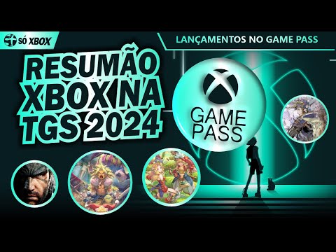 SURPRESA INCRÍVEL! LANÇAMENTOS AGORA no GAME PASS e RESUMÃO da TGS do XBOX!