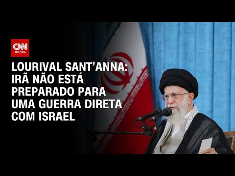 Lourival Sant’Anna: Irã não está preparado para uma guerra direta com Israel | CNN Prime Time