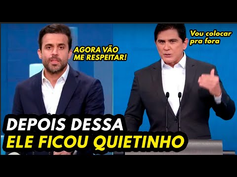 PABLO MARÇAL FAZ JORNALISTA PERDER A LINHA NO DEBATE DO SBT NEWS.