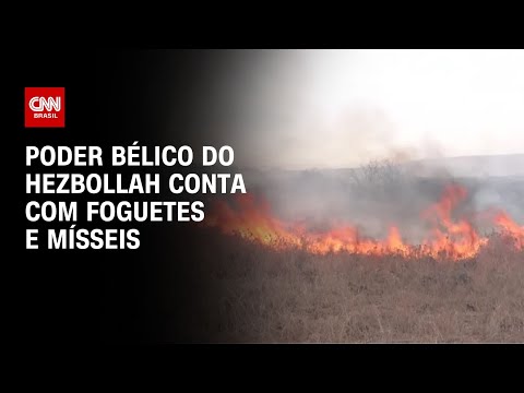 Poder bélico do Hezbollah conta com foguetes e mísseis | CNN PRIME TIME