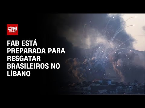 FAB está preparada para resgatar brasileiros no Líbano | CNN NOVO DIA