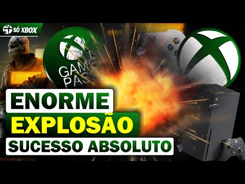 A EXPLOSÃO ENORME do XBOX e GAME PASS! SUCESSO FENOMENAL!