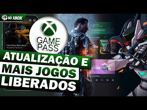 ATUALIZAÇÃO, JOGOS LIBERADOS com GAME PASS e MAIS NOVIDADES do XBOX!