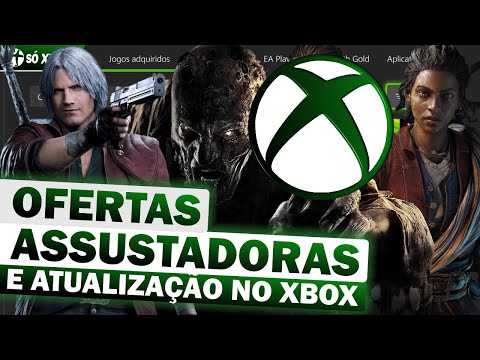 SALDÃO com OFERTAS ASSUSTADORAS de HALLOWEEN e ATUALIZAÇÃO no XBOX!