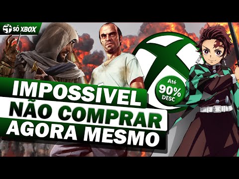 DIFÍCIL RESISTIR! NOVAS OFERTAS IMPERDÍVEIS no XBOX AGORA MESMO!