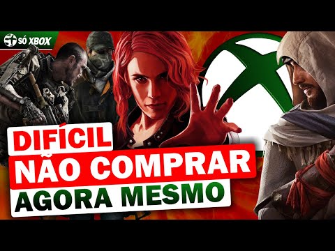 SÓ JOGÃO quase DE GRAÇA AGORA! OFERTAS XBOX IMPERDÍVEIS!