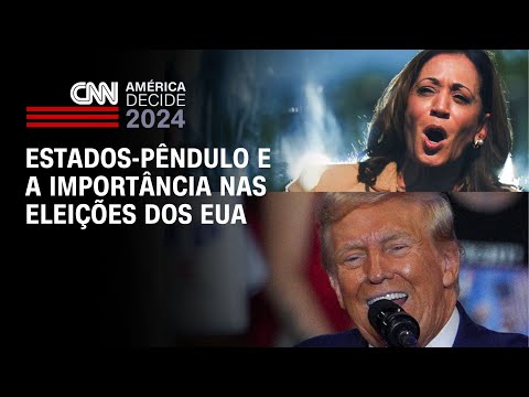 Estados-pêndulo e a importância nas eleições dos EUA | CNN NOVO DIA