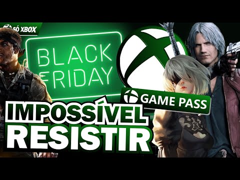 EITA! PROMOÇÕES INCRÍVEIS de BLACK FRIDAY com JOGOS de XBOX e GAME PASS!