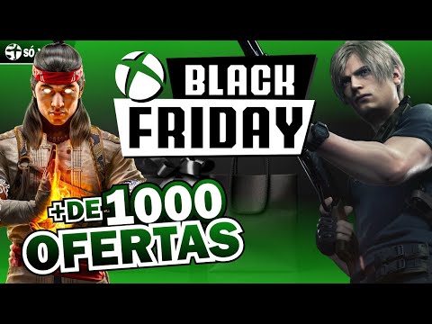 BLACK FRIDAY LOTADA de OFERTAS no XBOX! 1000 JOGOS em PROMOÇÃO!