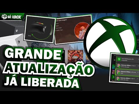 NOVA GRANDE ATUALIZAÇÃO do XBOX liberou TUDO ISSO pra TODOS! MUITAS NOVIDADES!